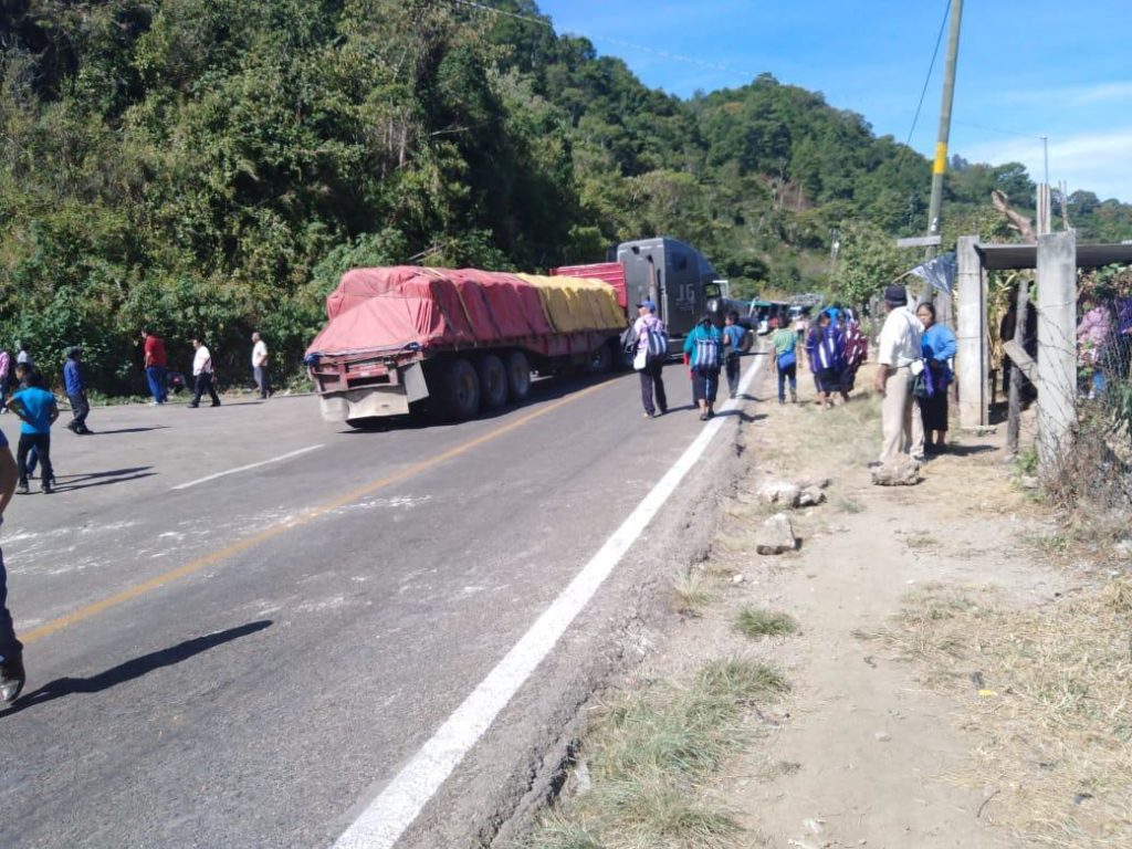 Foto: Cortesía pobladores de Oxchuc