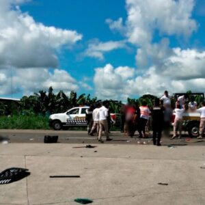 Mueren tres migrantes venezolanos en accidente en Suchiate