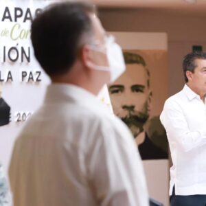 Personas afectadas por lluvias no están solas, tienen el respaldo de sus autoridades: Rutilio Escandón