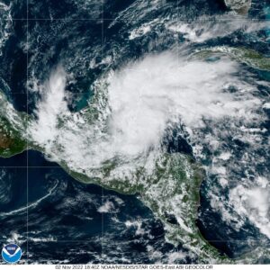 Chiapas en alerta amarilla por lluvias intensas del ciclón tropical “Lisa” y un nuevo frente frío