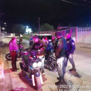 Despliegan fuerte operativo policial en zona norte de SCLC