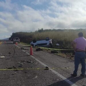 Accidente entre la Guardia Nacional y un particular deja dos muertos