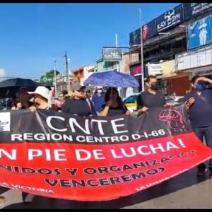 Marchan por Paola Yazmín Ocampo, hallada sin vida en una cisterna de una escuela primaria en Tuxtla Gutiérrez