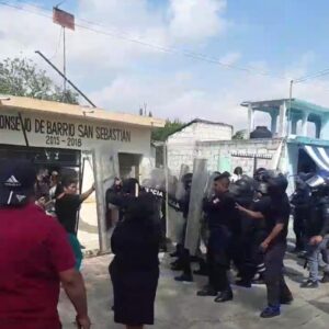 Tres policías municipales heridos, uno más se encuentra retenido resultado del enfrentamiento en Las Margaritas