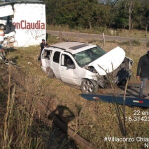 Sufren accidente en el municipio de El Parral, ocho migrantes rusos
