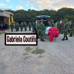 Rinden homenaje a sargento fallecido durante captura de Ovidio Guzmán