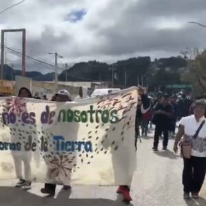 Marchan en San Cristóbal de las Casas para exigir protección a ecosistemas del agua