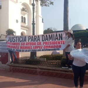 Tercera marcha para exigir justicia por la muerte de un menor en guardería de Tuxtla Gutiérrez