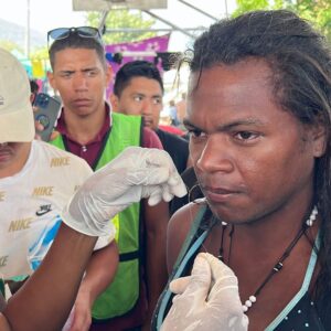 Muere migrante hondureño en Huixtla donde descansa el “Viacrucis migrante”