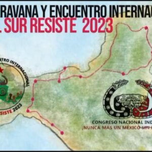 Caravana “El Sur Resiste” inicia en el municipio de Pijijiapan; recorrerá 7 estados, apoyando la resistencia indígena contra los megaproyectos