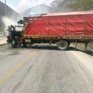 Jornada violenta en comunidades de Frontera Comalapa por bloqueos y enfrentamientos de grupos de la delincuencia organizada