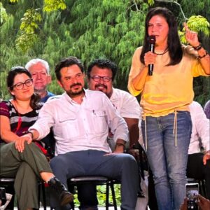 Zoé Robledo destapa a Manuelita Obrador prima hermana de AMLO a la gubernatura de Chiapas