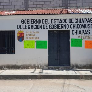 Grupo criminal cierra el mercado de Chicomuselo; los locatarios fueron desalojados