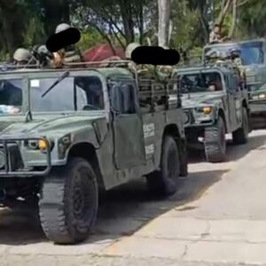 Envían tropas del Ejército Mexicano a municipios de la región fronteriza y Sierra de Chiapas