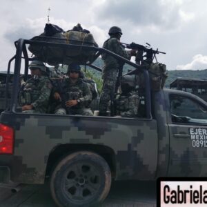 Después de cuatro días el Ejército Mexicano toma el control de Frontera Comalapa; personal de infantería recorre las calles