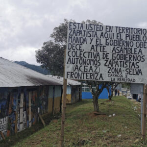 Guadalupe Tepeyac bastión zapatista y tierra del ex comandante “Tacho” tiene ahora migrantes y observa el crecimiento de la delincuencia organizada