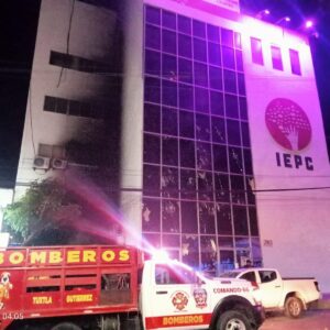 Solo daños materiales en el ataque al IEPC