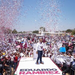 Arranca campaña Eduardo Ramirez Aguilar; Olga Luz difunde un video; la candidata de Movimiento Ciudadano ausente