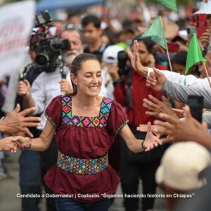 En Chiapas Sheinbaum enfrenta reclamos por candidaturas, salud y gobernabilidad