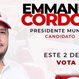 Candidato hace campaña en La Concordia sin presencia física, sólo con fotos gigantes