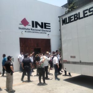 Llega a Chiapas papelería electoral para la elección de presidencia de la república