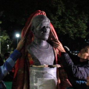 Bases de apoyo del EZLN se movilizan para exigir justicia por el asesinato hace seis años del ambientalista Samir Flores