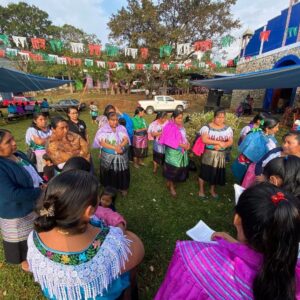Mujeres Tsotsiles, tseltales y choles marcharon para exigir “alto a la violencia a las mujeres en todas sus formas”