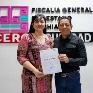 Nombran a Flor de María Guirao como titular de Fiscalía de la Mujer en Chiapas; antecesora se va en medio de polémica