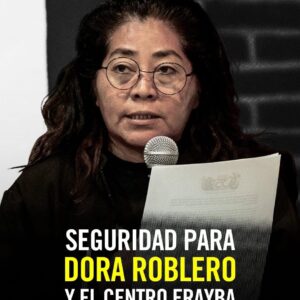 Pide el Frayba detengan los ataques contra Dora Lilia Roblero García
