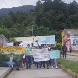 Protestan contra posible reactivación minera en el norte de Chiapas