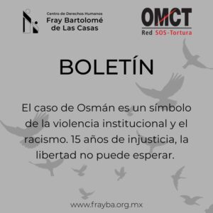 Hondureño preso en Chiapas, símbolo de tortura, detención arbitraria y racismo institucional en el sistema de justicia mexicano: Frayba y OMCT