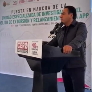 Anuncia gobernador de Chiapas “Operación Hostigamiento” ante repunte de violencia en Tuxtla