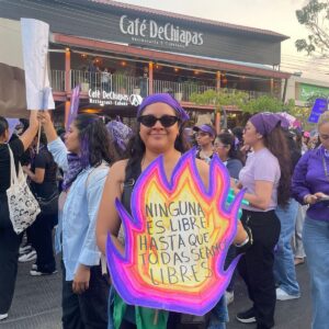 Miles de mujeres marchan en Chiapas para exigir justicia y frenar la crisis de desapariciones en este 8 de marzo