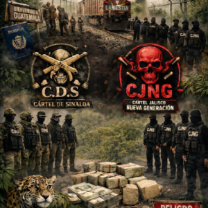 El control del CJNG en la franja fronteriza entre Chiapas y Guatemala